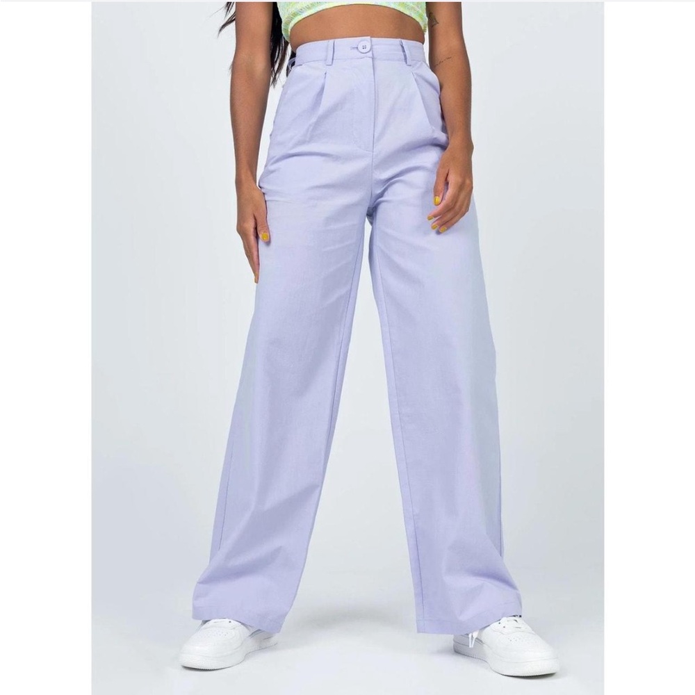 Princess Polly Dalia High Waist Wide Leg Pants
